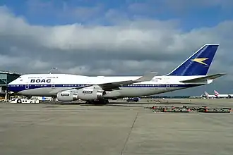 G-BYGC in retrojet BOAC