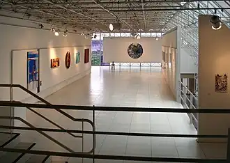 Xico Stockinger Gallery at the Mario Quintana House of Culture with an exhibition of paintings, 2008.