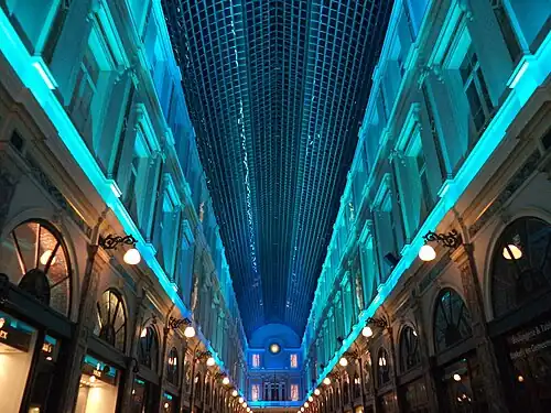 Light show organised for the 170th anniversary of the galleries in 2017