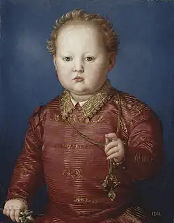 Portrait of Garcia de' Medici, 1550, Prado, Madrid
