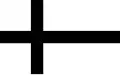Bicolor Nordic / Scandinavian cross