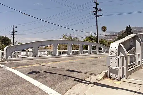 Geneva St. bridge in Glendale, CA