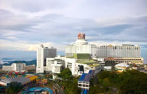 The casino in Genting Highlands, Malaysia owned by Genting Group