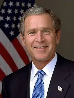 43rd President of the United States George W. Bush (MBA, 1975)[159]