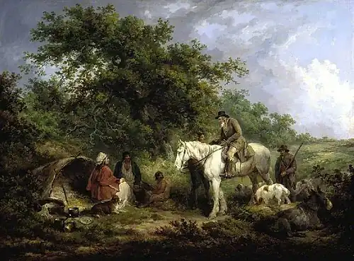 The Benevolent Sportsman by George Morland