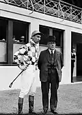 George Price & jockey Ted McMenamin.
