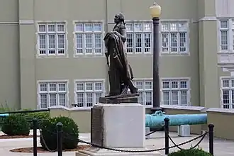 George Washington cast by Hubard, at the Virginia Military Institute