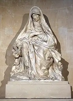 "The Virgin of Sorrow" by Germain Pilon (1588)