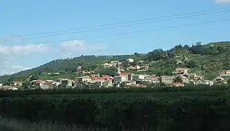 A general view of Gervans