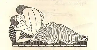 His left hand under my head, from Song of Songs