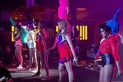 Girls performing in 2013