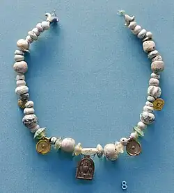 Phoenician glass necklace 5th–6th century BC