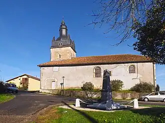 The church of Bastennes