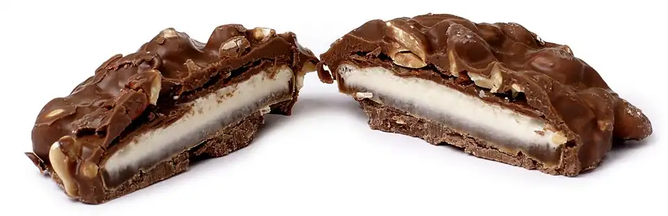 Goo Goo Clusters, a combination chocolate bar.[10]