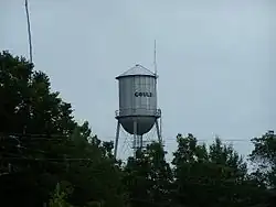 Gould water tower