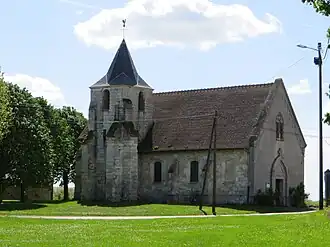 The church in Grandvillers-aux-Bois