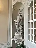 Third sculpture in the main staircase of the Palace