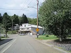 Graysville within the township