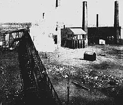 Tramway from crusher bins to furnace ore bins (1905)