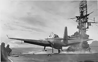 SK-1 aboard HMS&nbsp;Trumpeter