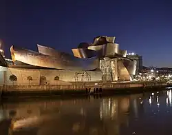 The museum at night