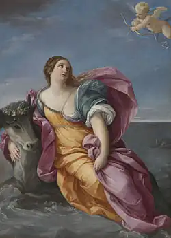 The Rape of Europa, 1630s, The National Gallery, London. Made for King Władysław IV of Poland.[48]