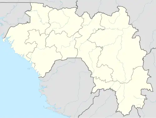Konindou is located in Guinea