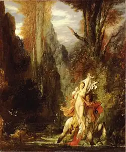 Deianira, Autumn (1872), 55.1 x 45.4 cm, J. Paul Getty Museum