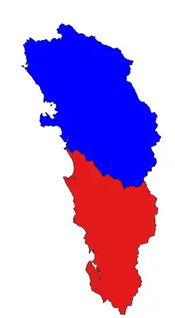 Location in Thandwe district