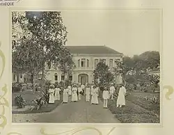The Chợ Lớn City Hospital in 1909