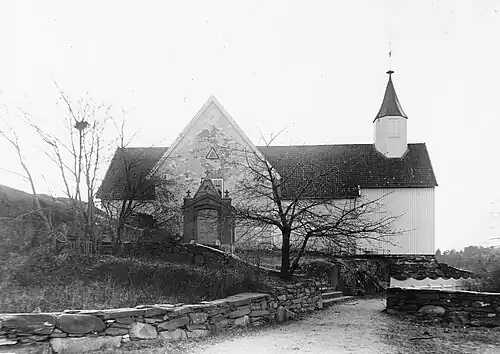 Historic view of the building