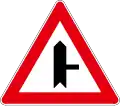 A04-2 Priority road ahead