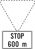 E02-1 Distance to STOP