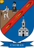 Coat of arms of Csomád