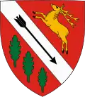 Coat of arms of Rinyabesenyő