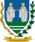 Coat of arms of Szentkozmadombja
