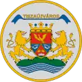Official logo of Tiszaújváros District