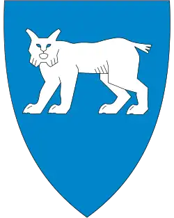 Coat of arms of Hamarøy Municipality (1982-2019)