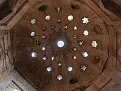 Dome of a hammam in Mandu, India