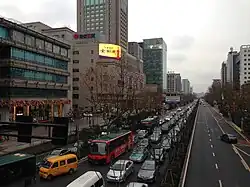 Downtown Hangzhou in Xiacheng