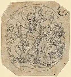 Sketch by Hans Holbein the Younger