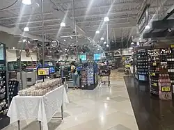 Interior of a Harris Teeter in Summerville, South Carolina