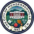 Official seal of Hendersonville, North Carolina
