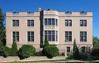 House for George H. Christian, Minneapolis, Minnesota, 1919.