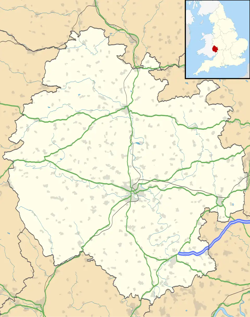 Colwall is located in Herefordshire