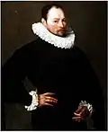 Portrait of a man aged 33 in 1589