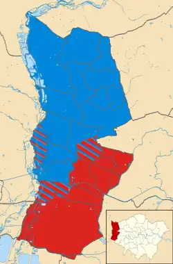 Hillingdon 2014 results map