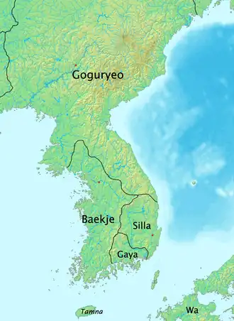Baekje in the 4th century, during the reign of King Geunchogo