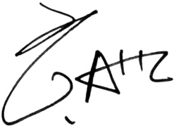 Signature of Hongjoong