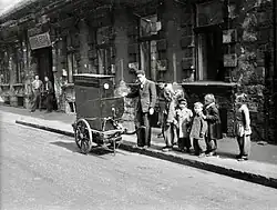 Makarenko (Horánszky) utca 10 in 1960, a later-demolished building replaced by one which now houses a tapas bar